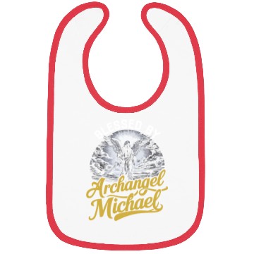 Discover Archangel Michael Catholic Christianity Angel Bibs