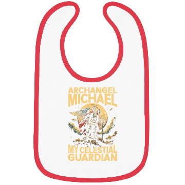 Discover Archangel Michael Catholic Christianity Angel Bibs