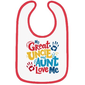 Discover My Aunt and Uncle Love Me Bibs