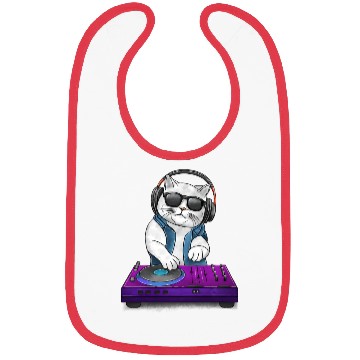Discover White Cat DJ Bibs