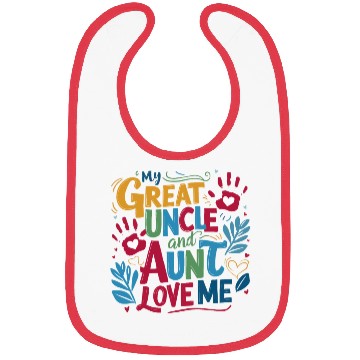 Discover My Great Uncle and Aunt Love Me Bibs
