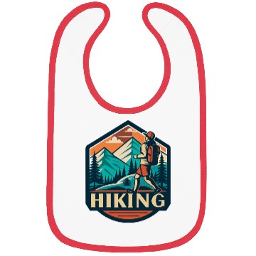 Discover Outdoor Creative Mountain Hiking Lover Bibs