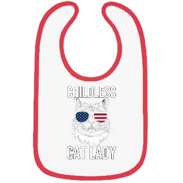Discover Childless Cat Lady Bibs