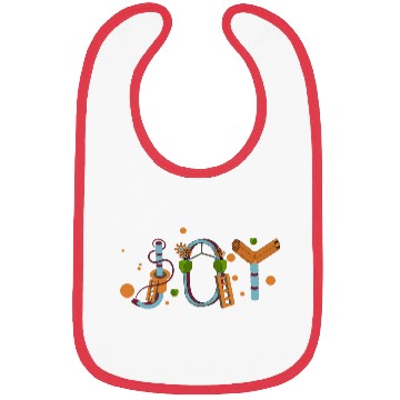 Discover Geometric Blossom Alphabet Bibs