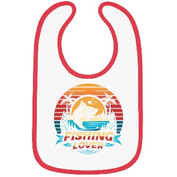Discover Fishing Lover Bibs