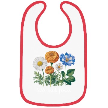 Discover Little Wildflower Bibs