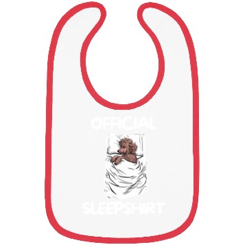 Discover Toy Poodle Dog Official Sleepshirt Nightgown Bibs