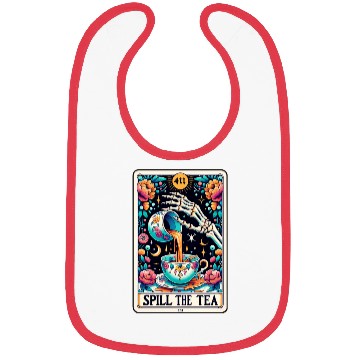 Discover Spill The Tea Tarot Card Bibs