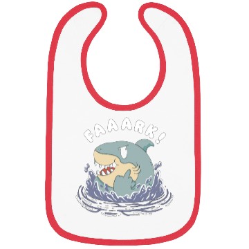 Discover Faaark, Funny Shark Bibs