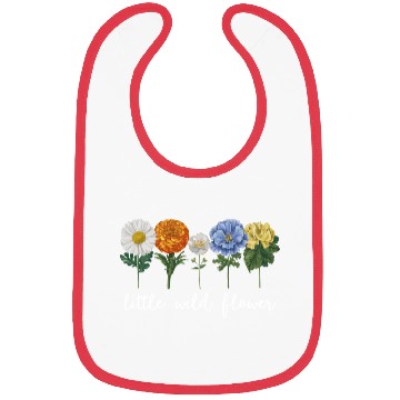 Discover Little Wildflower Bibs