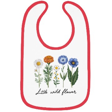 Discover Little Wildflower Bibs