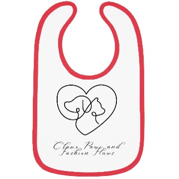 Discover Claws Paws, and Fashion Flaws Bibs