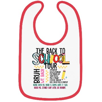 Discover Back to School Teacher Tour Bibs