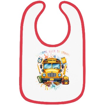 Discover Welcome back to school School Bus Bibs