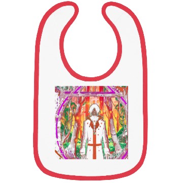 Discover Mystical Forest Guardian in Vibrant Colors Bibs