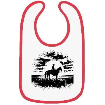Discover cowboy funny cowboy hat wild western rodeo texas Bibs