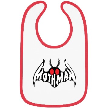 Discover Mothman Monster Creepy Cryptid Bibs