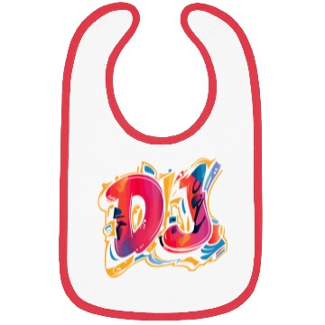 Discover Vibrant DJ Graffiti Inspired Street Art Bibs
