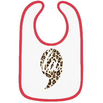 Discover Comma La Leopard Print Kamala Harris Bibs