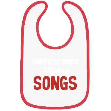 Discover Happiest When Making Songs Writer Karaoke Bibs