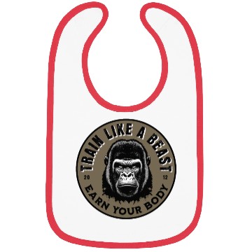 Discover Train Like a Beast. Bibs