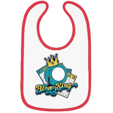 Discover Bingo King Professional Caller Daubers Bingo Bibs