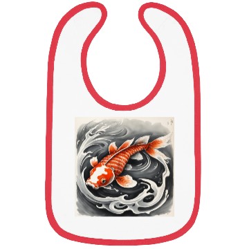 Discover Koi 4 - Orange Bibs