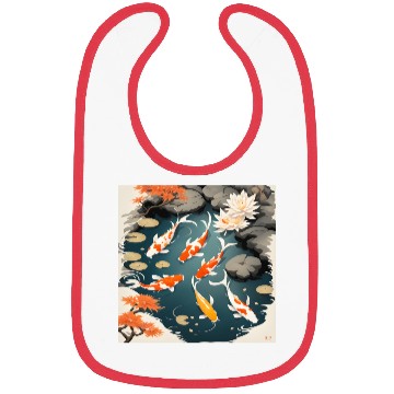 Discover Koi Pond 2 Bibs