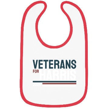 Discover Veterans For Kamala Harris 2024 Election Bibs