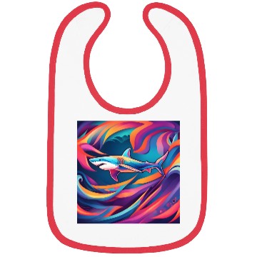 Discover Shark 2 - Colorful Bibs