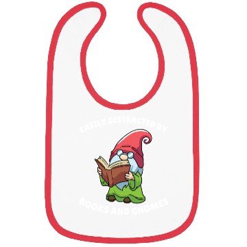 Discover Easily Distracted Books Gnomes Gnom Bibs