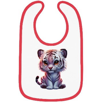 Discover Baby Tiger Bibs