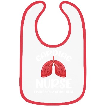 Discover Cardiac Nurse I Make Your Heart Beat Funny Bibs