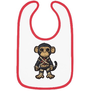 Discover Voodoo Monkey Mystic Design Bibs