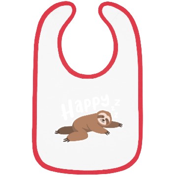 Discover Sleeping Sloth Sleep Nap Bibs