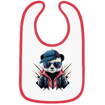 Discover Baby Panda Bibs