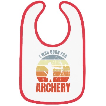 Discover I Was Born For Archery Bibs