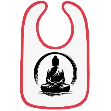 Discover Yoga Buddha Body Mindfulness Meditation Bibs