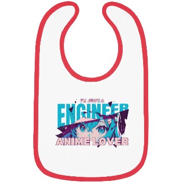 Discover Engineer Anime Lover Bibs gift
