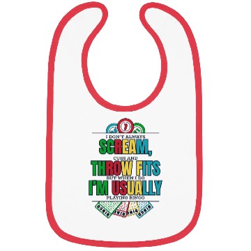 Discover Don't Always Scream Daubers Professional Caller Bibs