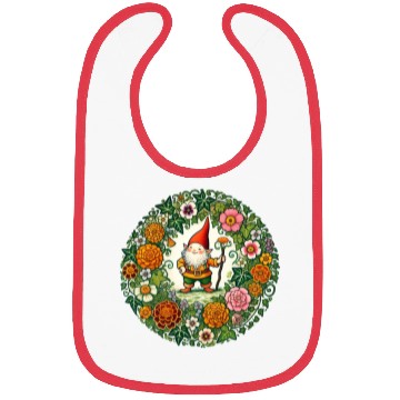 Discover Garden Gnome Bibs