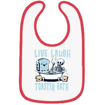 Discover live laugh toaster bath Bibs