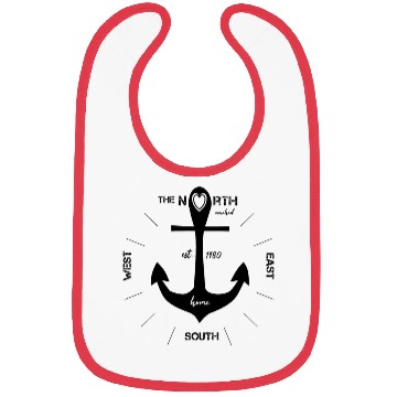 Discover anchor the north vacation Bibs
