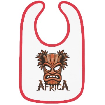 Discover African Tribal Mask Bibs