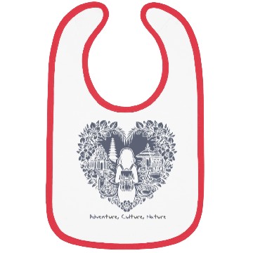 Discover Solo Female Traveler Bibs