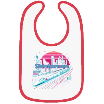 Discover Shinkansen Japan Train bullet Bibs