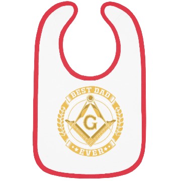 Discover Vintage Freemason Best Dad Ever Master Masonic Dad Bibs