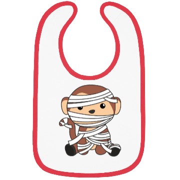 Discover Monkey Mummy Pumpkin Monkeys Happy Halloween Bibs