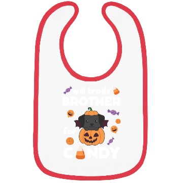 Discover Labrador Halloween Trade Brother For Candy Bibs