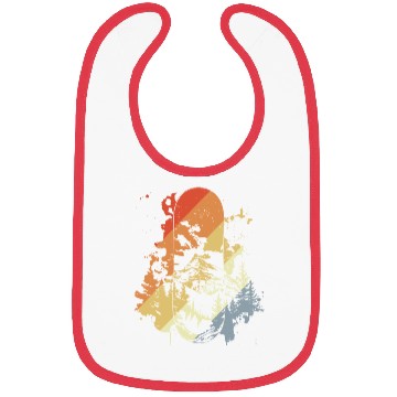 Discover Snowboarding Vintage Look Bibs